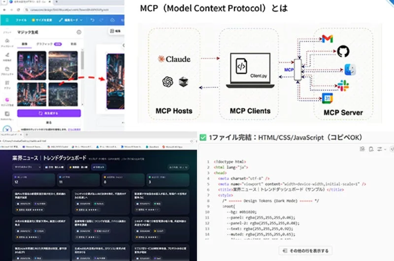 AIモデル連携プロトコルとウェブUI
