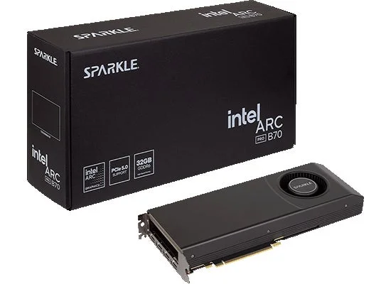 Intel Arc Pro B70グラフィックボード