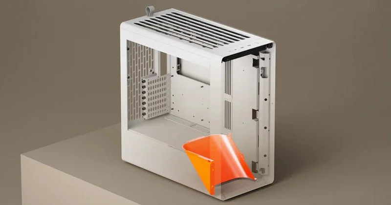 エアフロー重視のデザイン