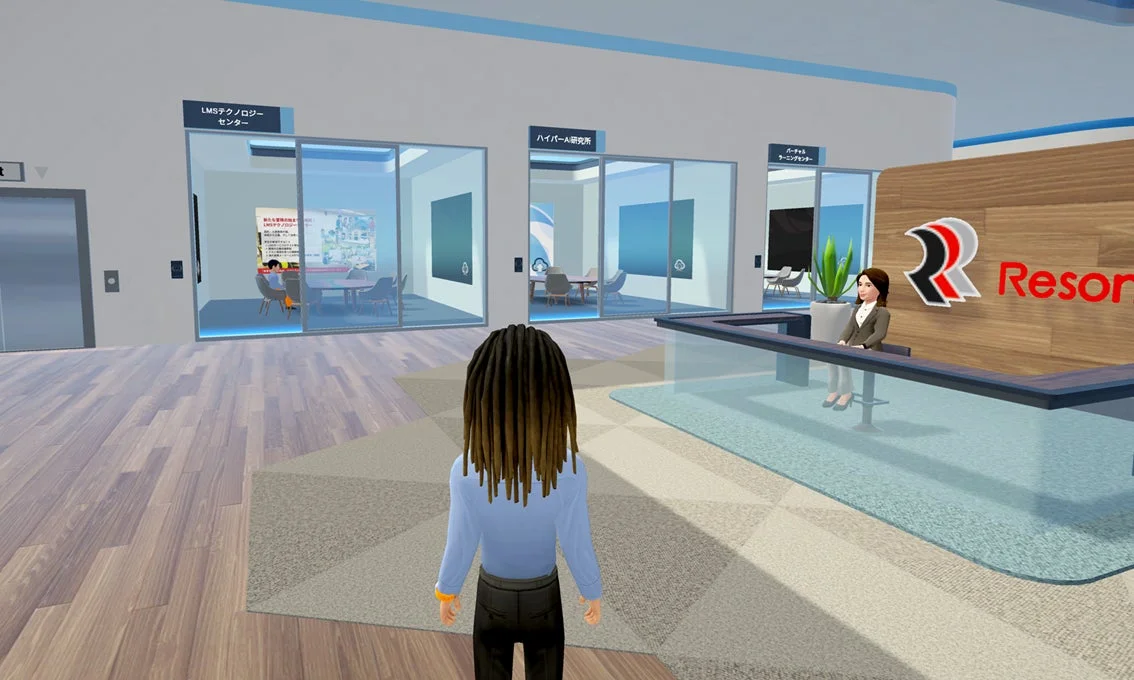 メタバース空間のバーチャルオフィス