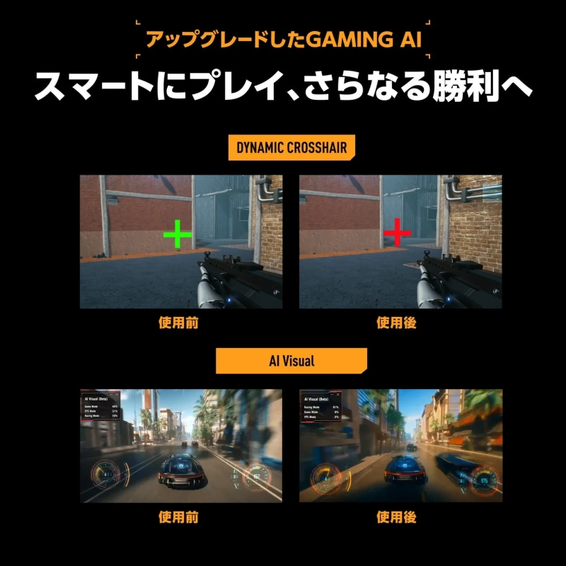 次世代の勝利をサポートする「Gaming AI」テクノロジー