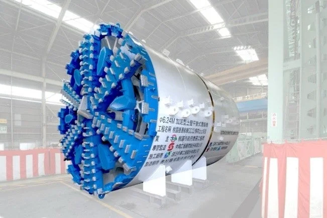 台湾のシールドマシン本体