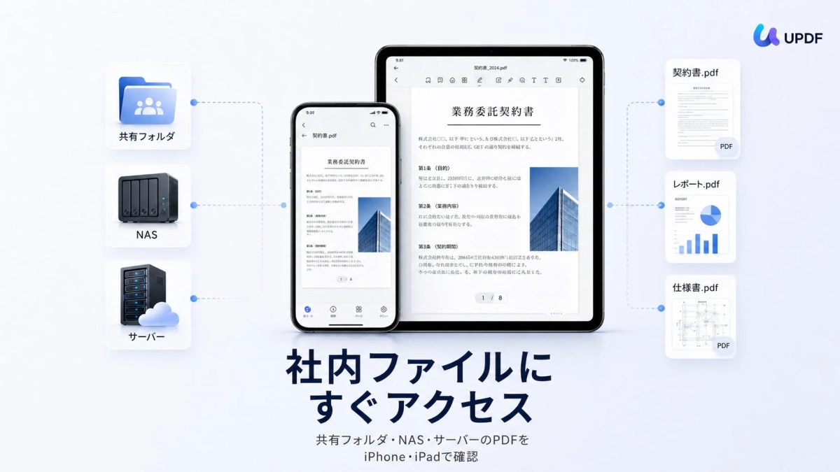 社内ファイルにすぐアクセス