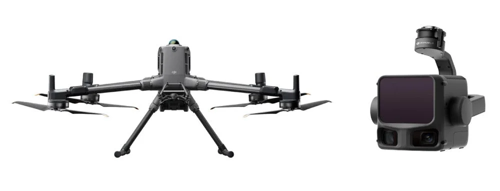 DJIドローンとセンサーユニット