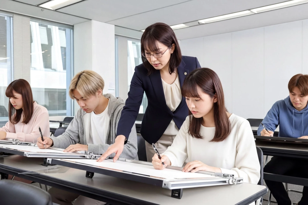 総合資格学院の指導風景