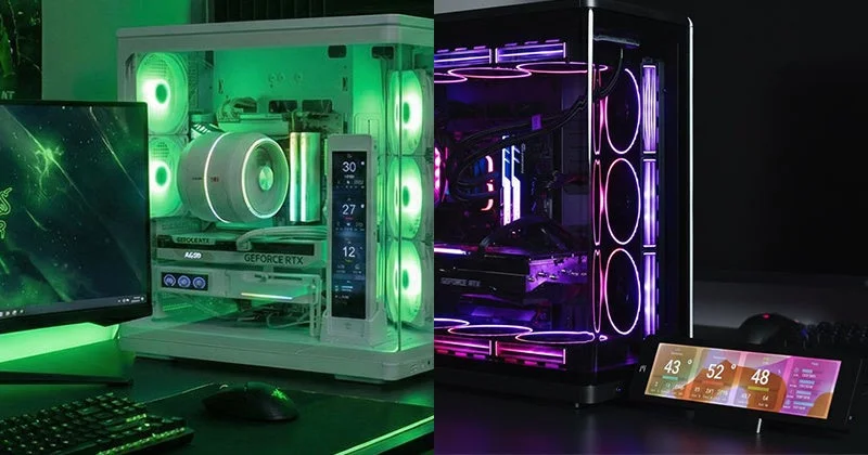 システムモニターディスプレイ