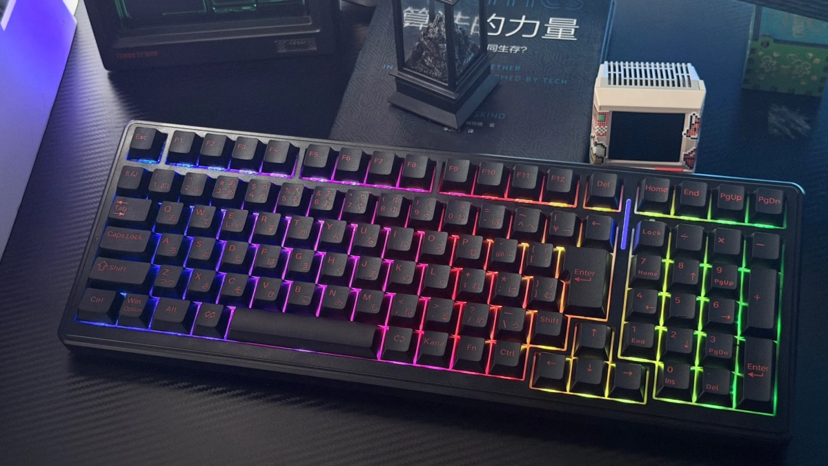 RGBライティングキーボード