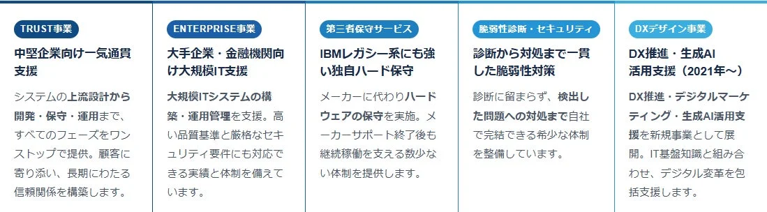 トライビュー・イノベーションの実績と強み