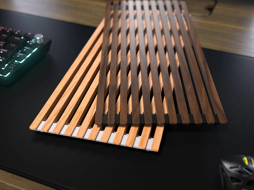 木製スラットパネル