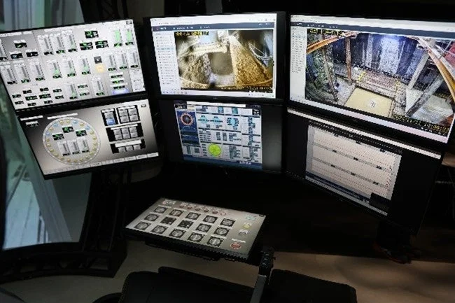 遠隔操作コックピットの画面