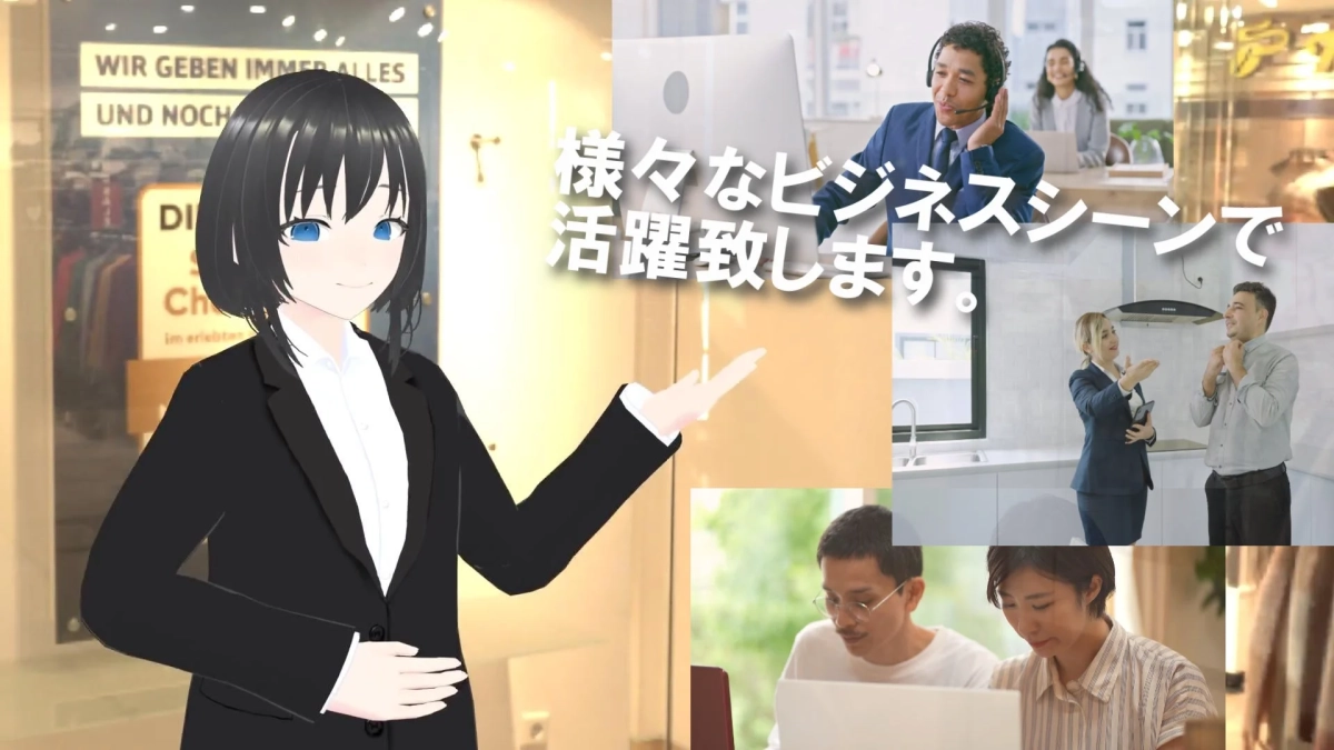 様々なビジネスシーンで活躍致します。