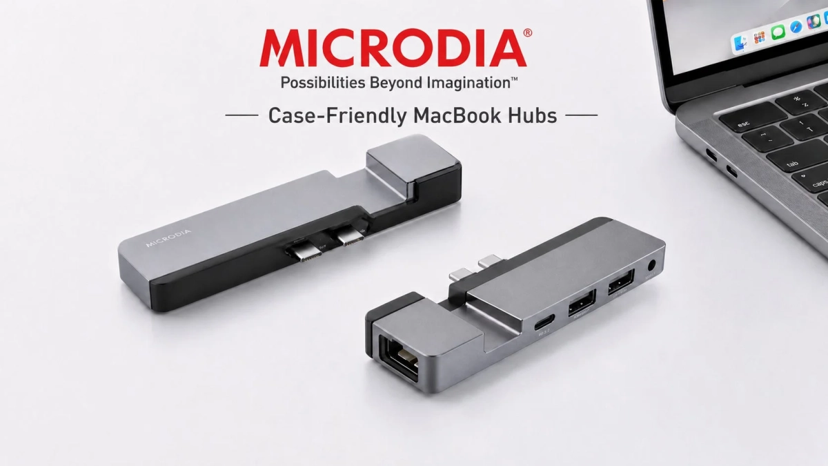 MacBook向けCase-Friendly HUB