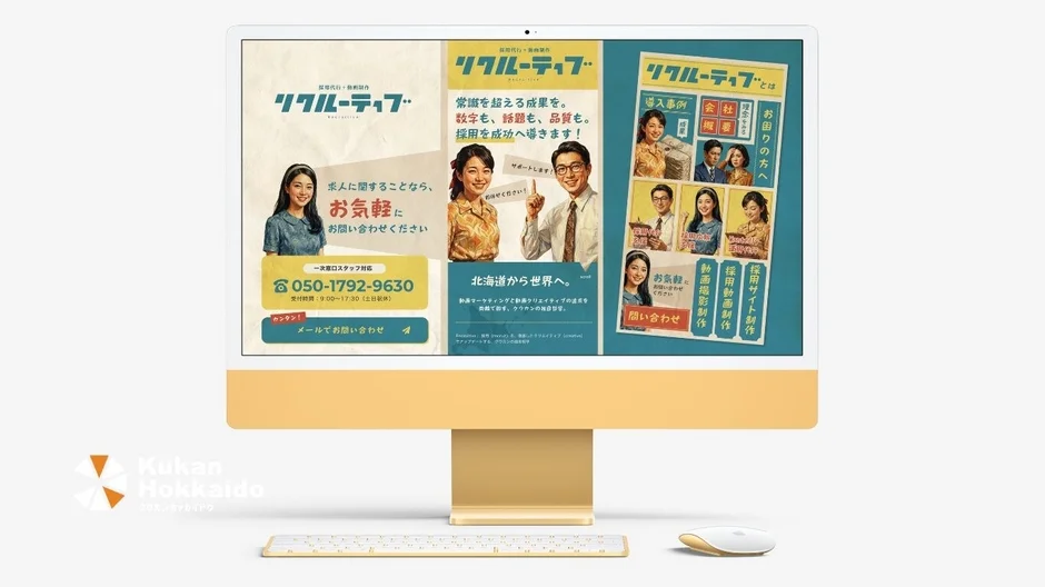 リクルーティブウェブサイト