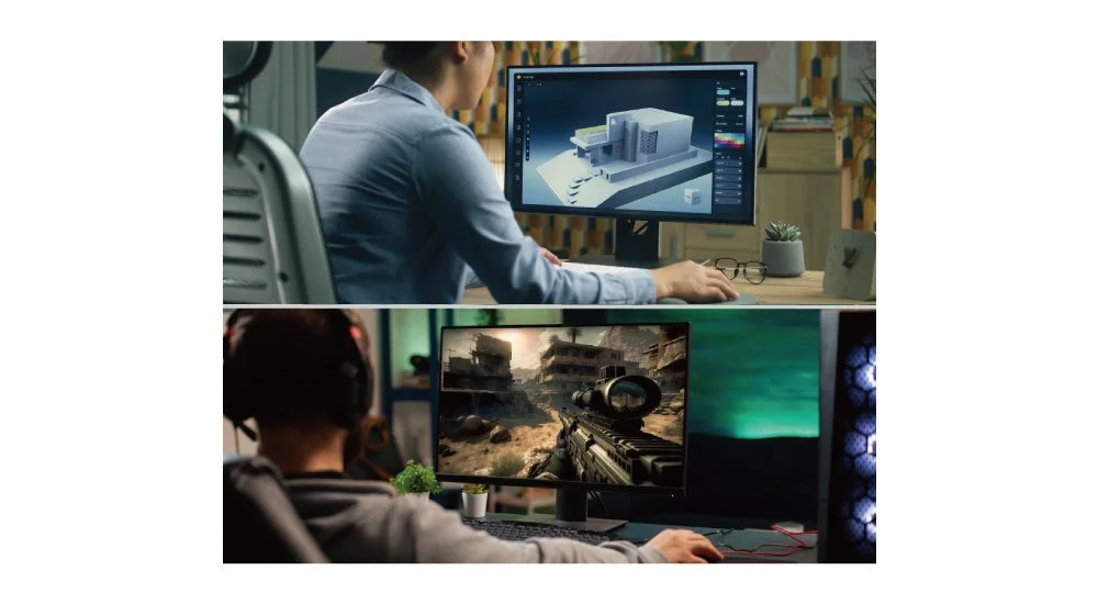 建築デザインとFPSゲームに熱中する人物