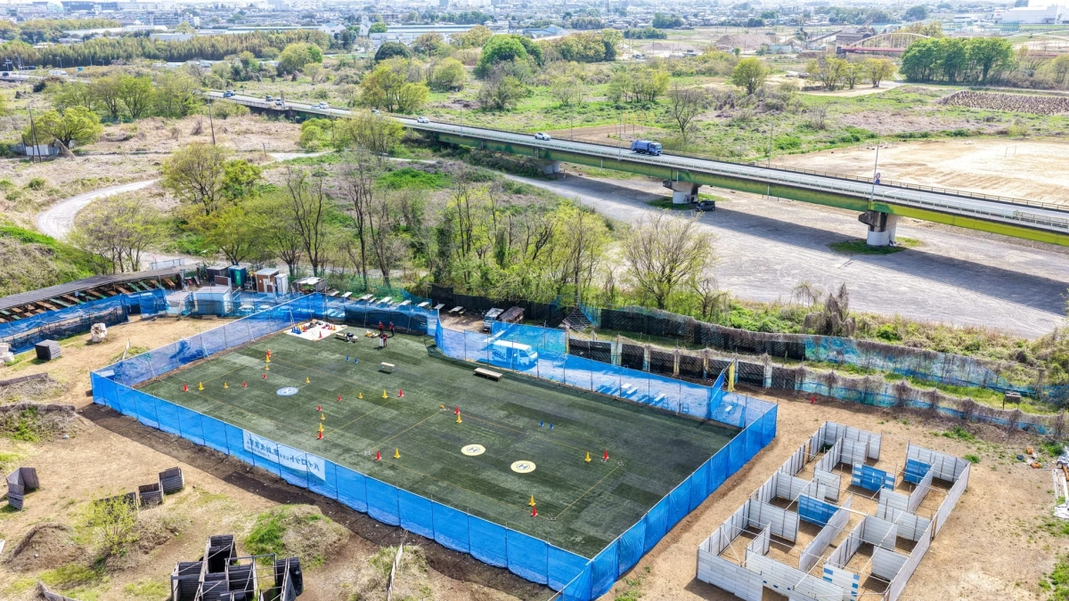 COEDO DRONE FIELDの全景