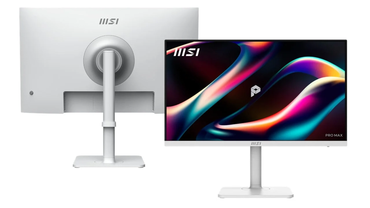 MSI PRO MAXシリーズの前面と背面