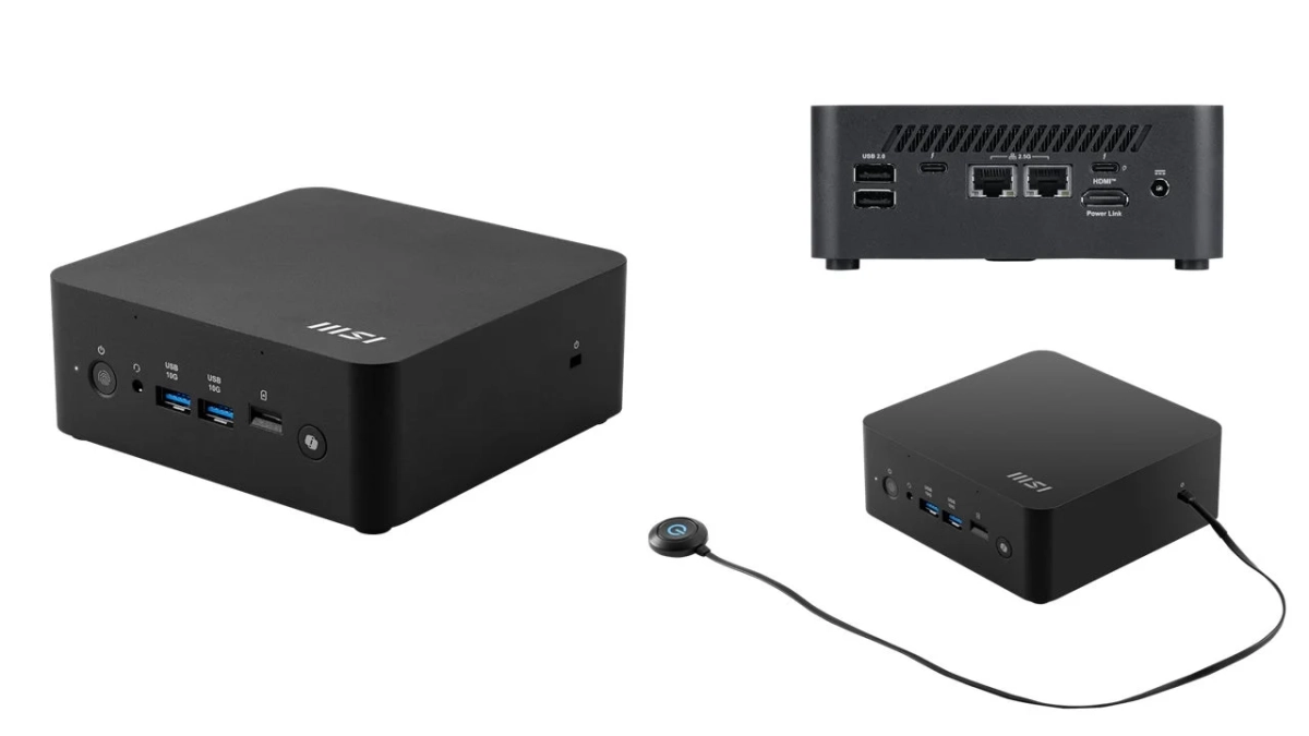 Cubi NUC AI+ 2MG-061JPの側面