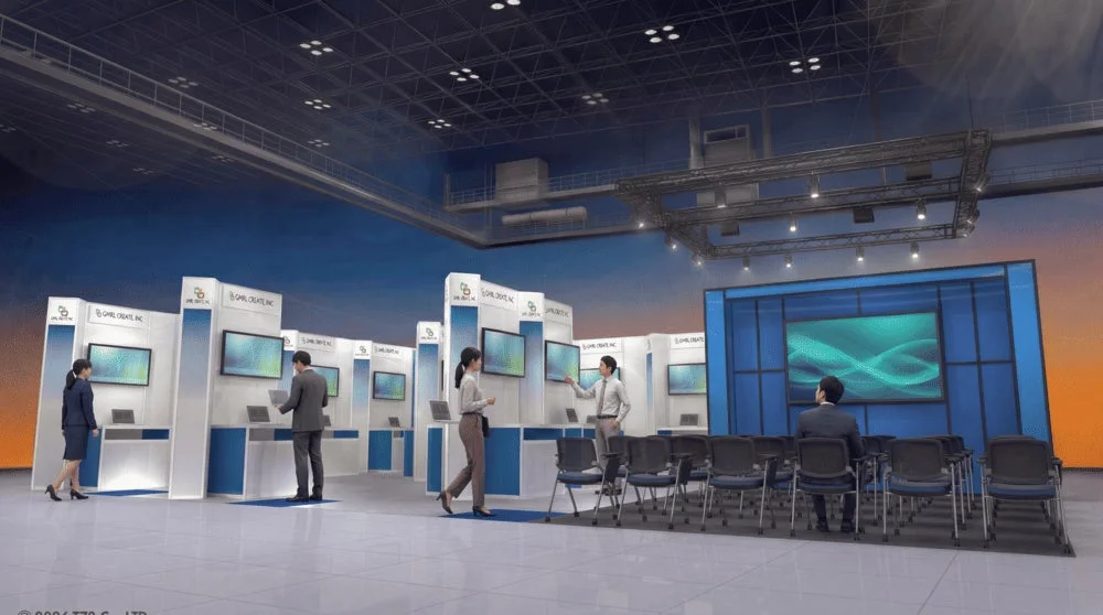 インテックス大阪での展示会の様子