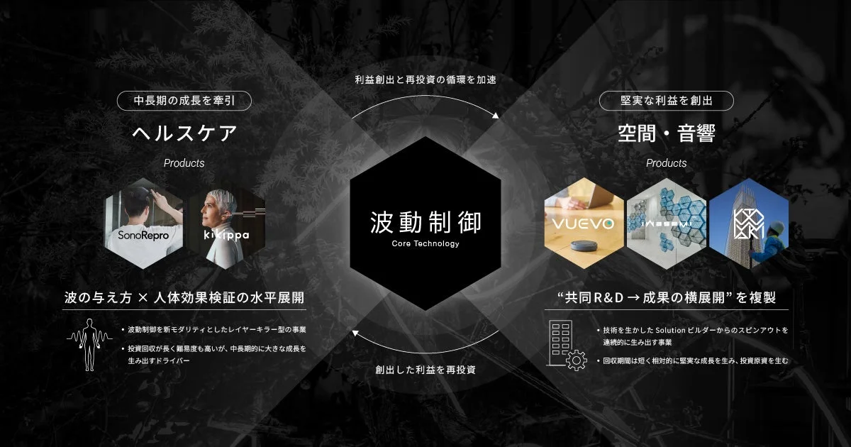事業展開のモデル図
