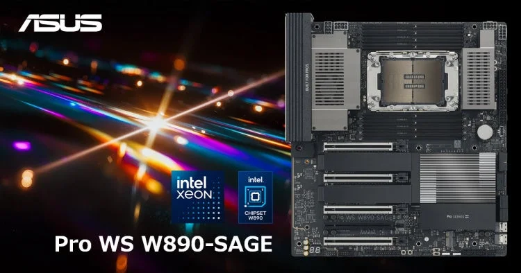 ASUS Pro WS W890-SAGEマザーボード