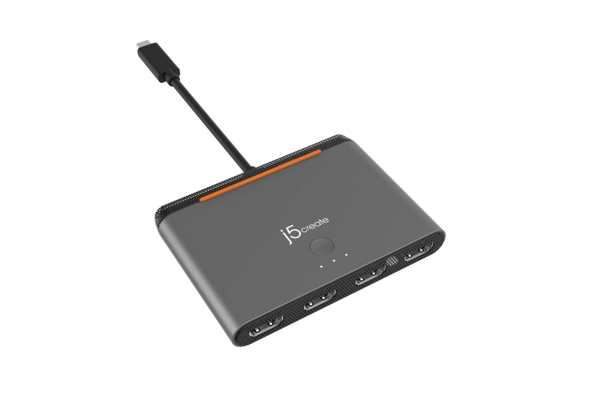 4K60 HDMI 4画面出力対応 ハイブリッド・ディスプレイアダプター JCA3624