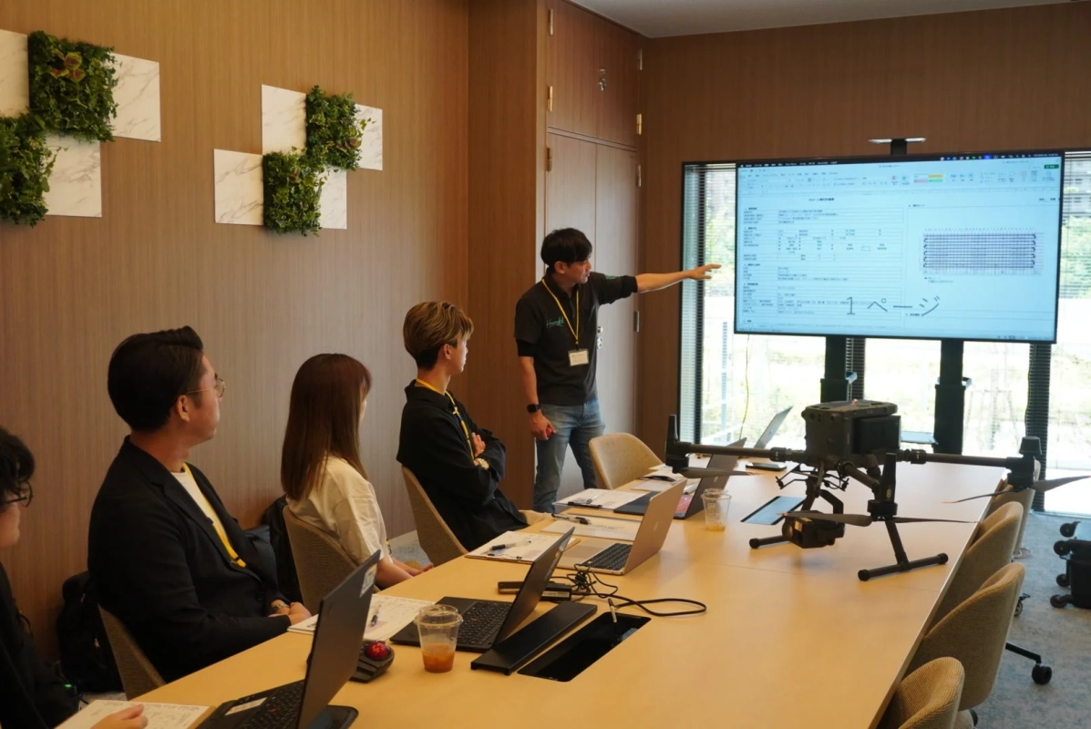 会議室でのプレゼンテーション