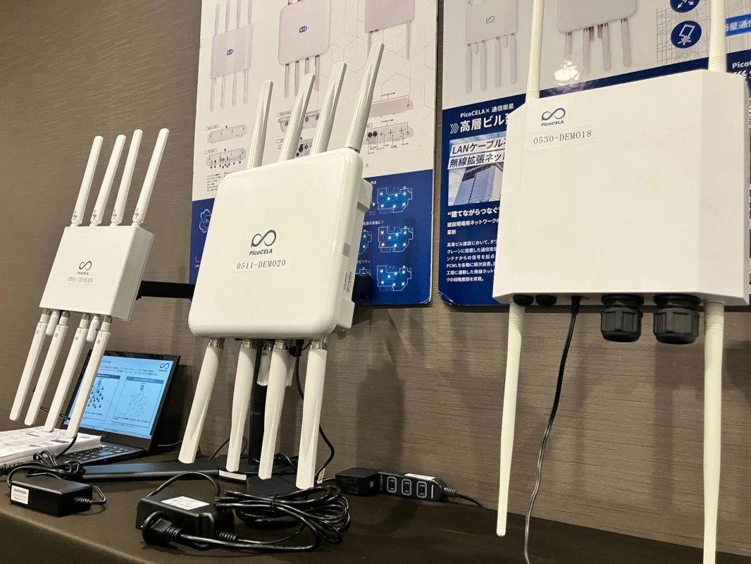 PicoCELAの無線LANルーターと建設現場向けソリューション