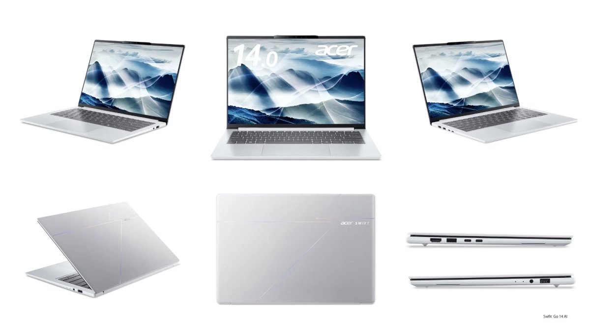 Swift Go 14 AIの製品写真