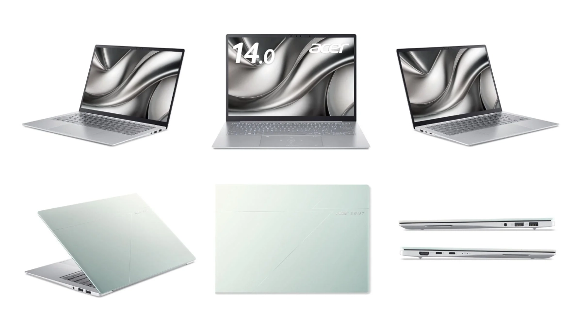 Swift Edge 14 AIの製品写真