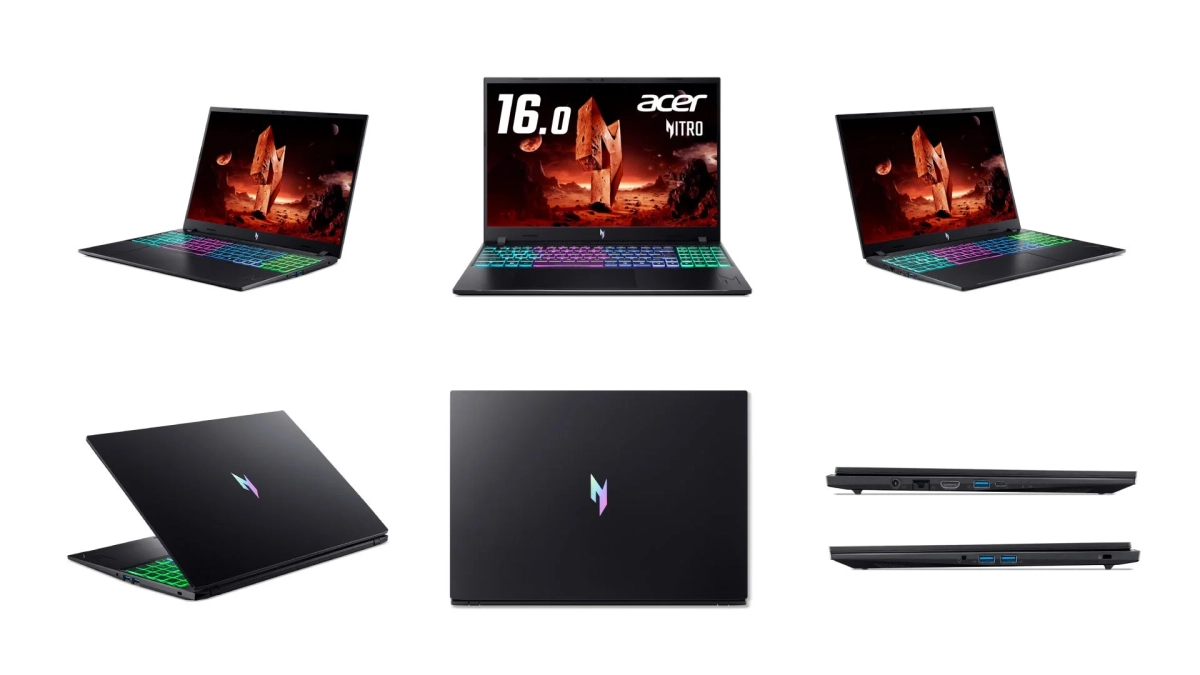 Acer Nitro V 16 製品全体