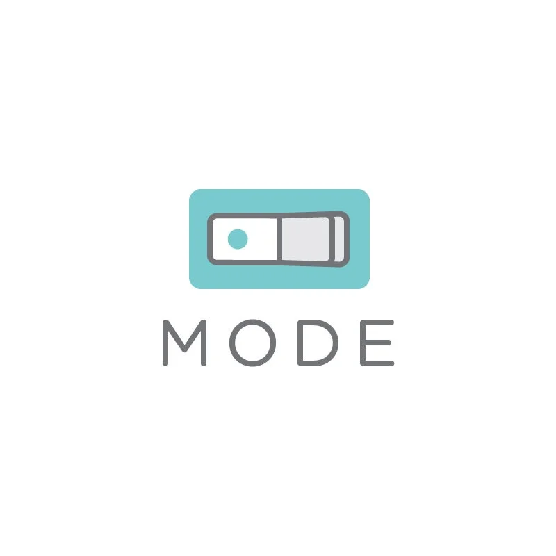 MODEロゴとスイッチ