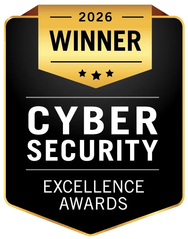 2026 Cybersecurity Excellence Awardsの受賞バッジ