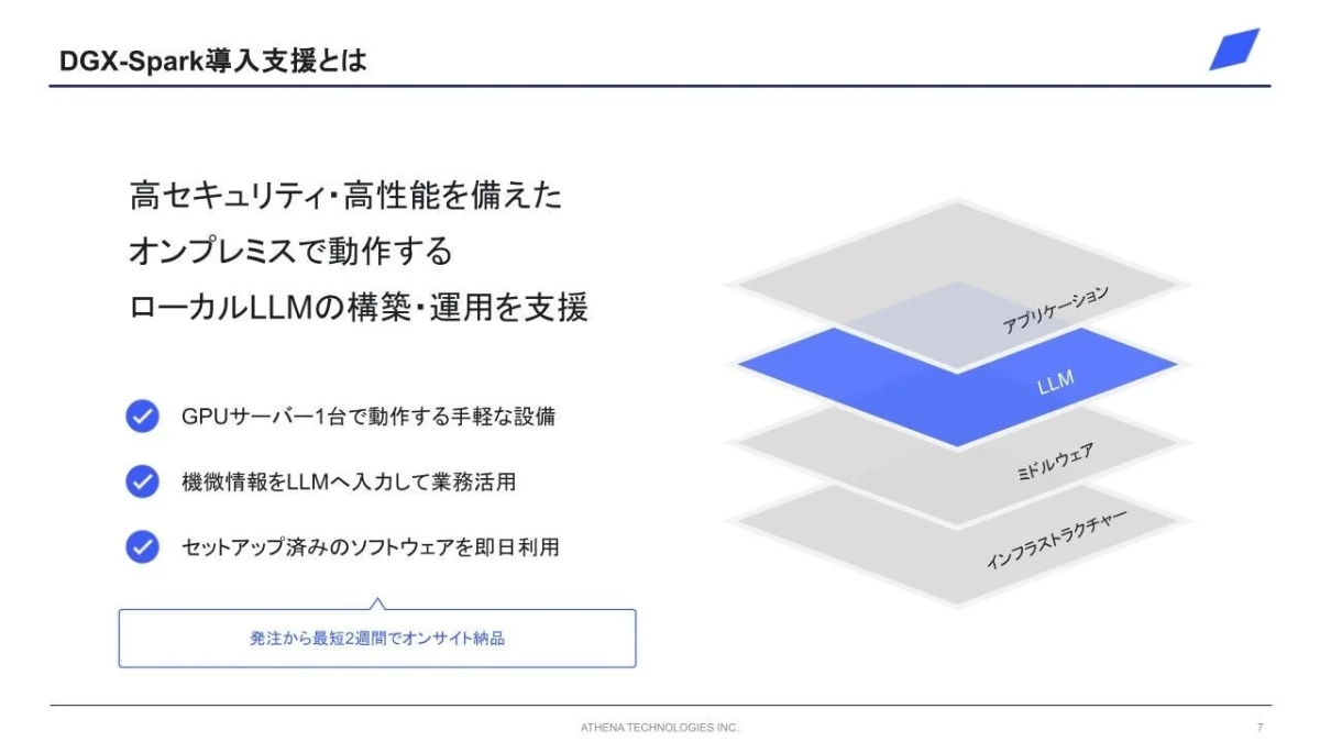 DGX-Spark導入支援とは