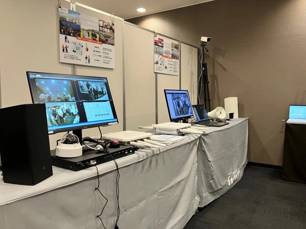 TOA株式会社との協業ソリューション展示