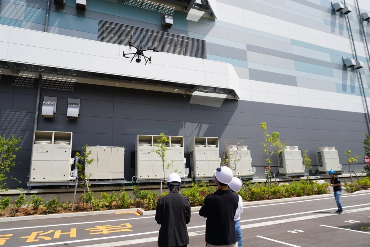 ドローンと建物点検