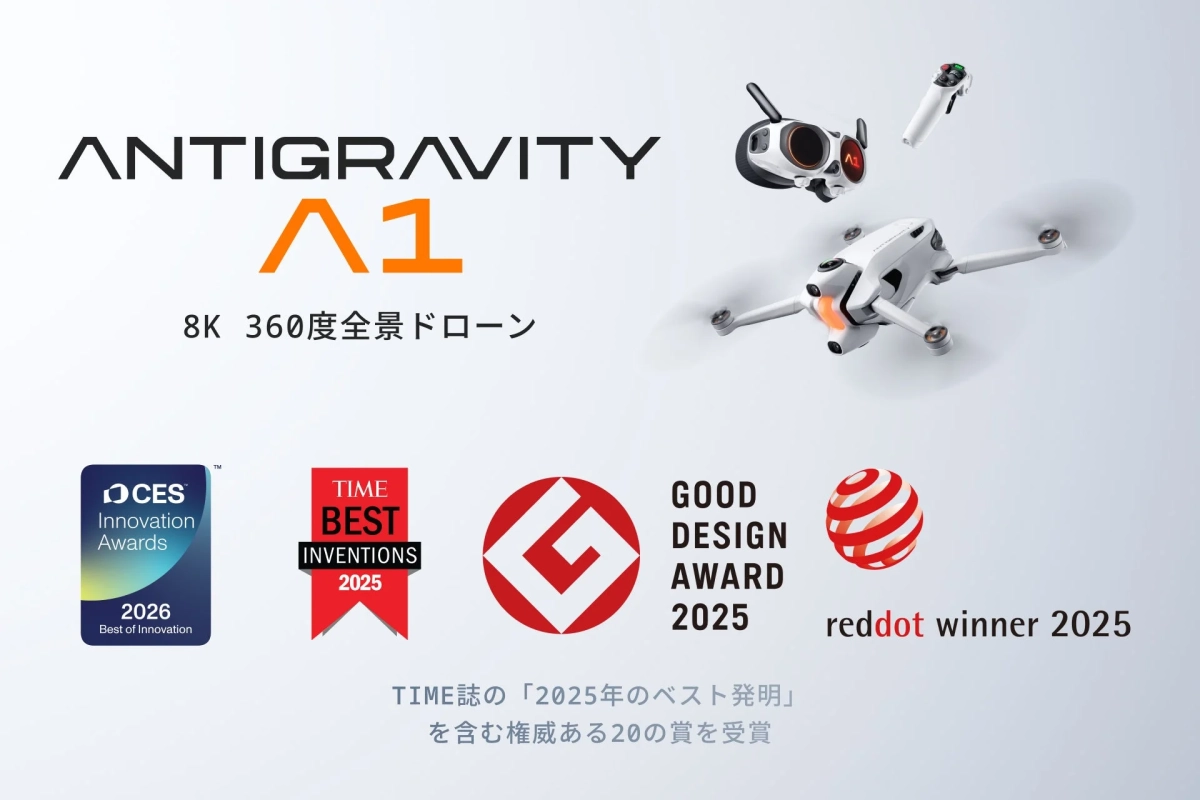 ANTIGRAVITY A1の受賞歴