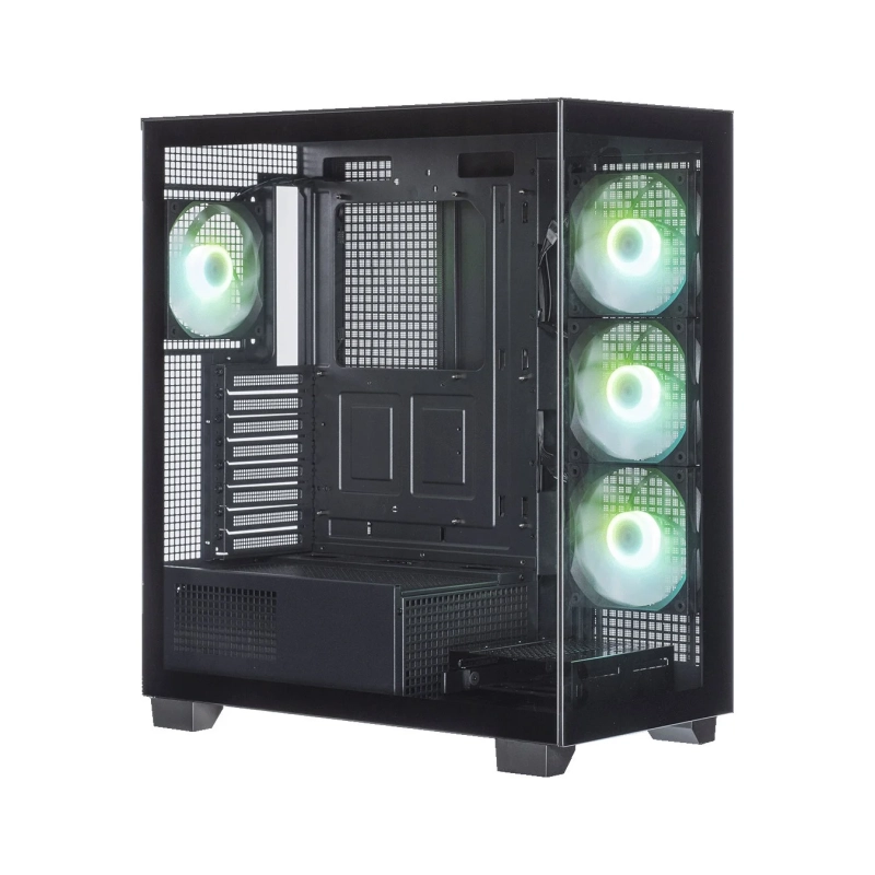 ガラスパネル採用PCケース