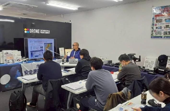 ドローン講習会の様子
