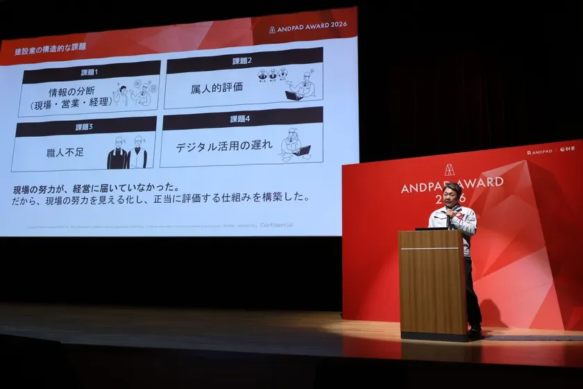 ANDPAD AWARD 2026 受賞講演