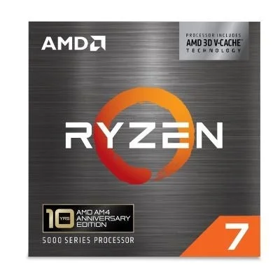 AMD Ryzen 7 5000シリーズプロセッサーのパッケージ画像
