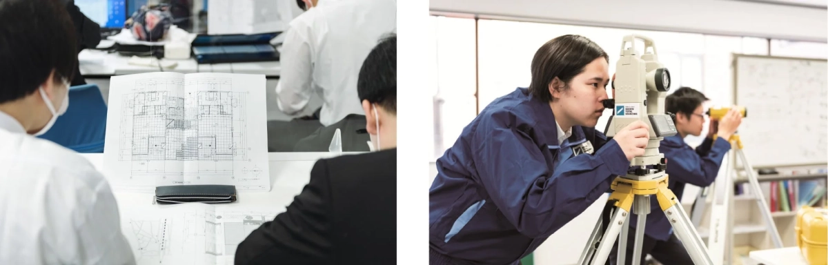 建設技術センターでの研修風景