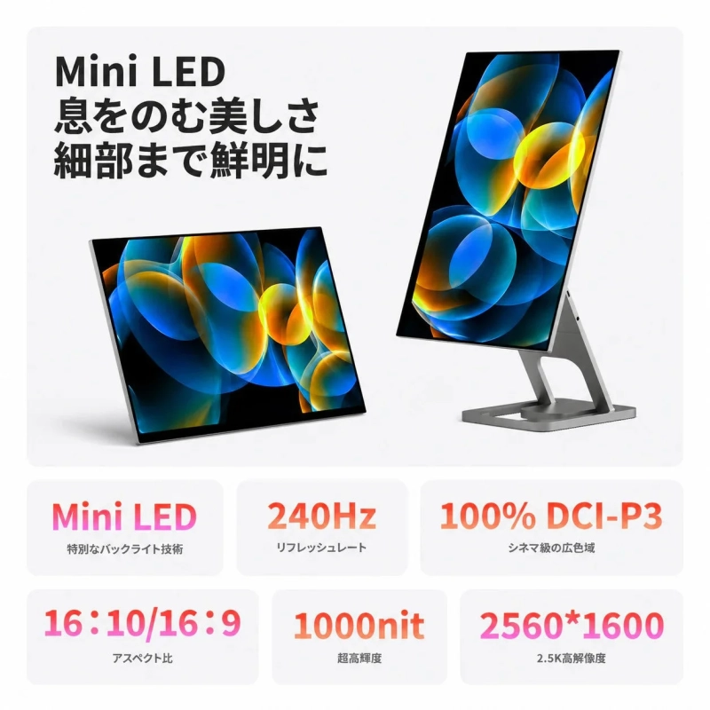 Mini LEDディスプレイの製品紹介