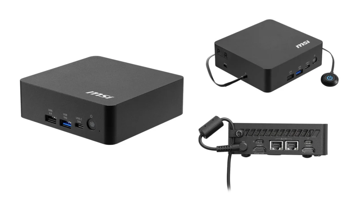 Cubi NUC AI+ 3MG-026JPのポート類