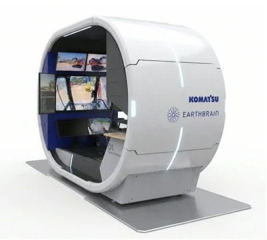 コマツのアースブレインシミュレーター