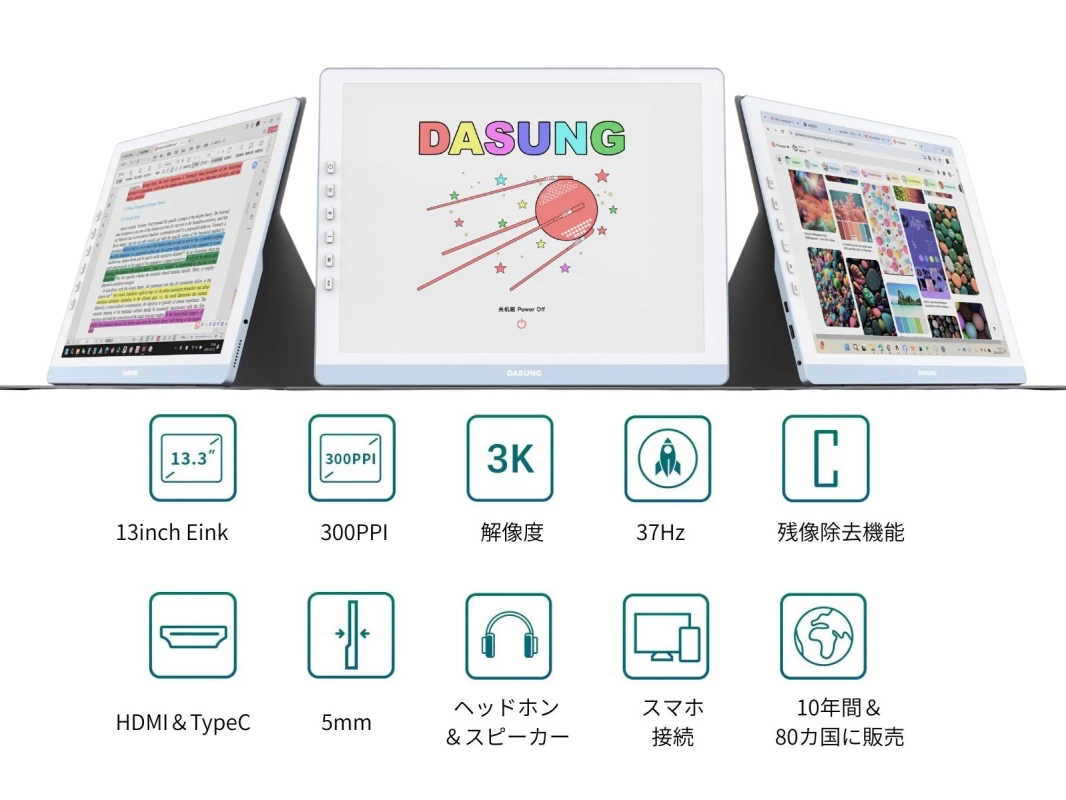 DASUNG Paperlike 13K 製品概要
