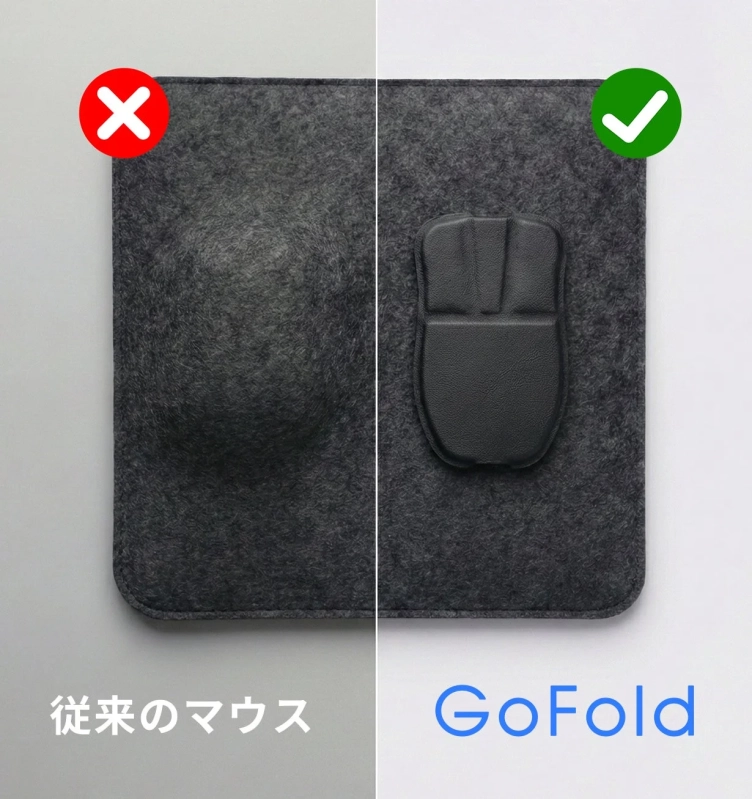 従来のワウスとGoFoldの比較