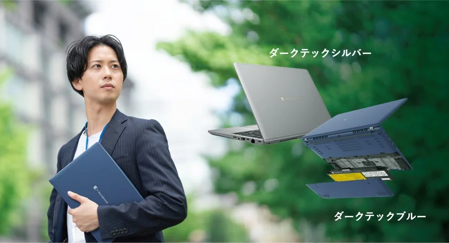 セルフ交換バッテリー採用モデルのイメージ