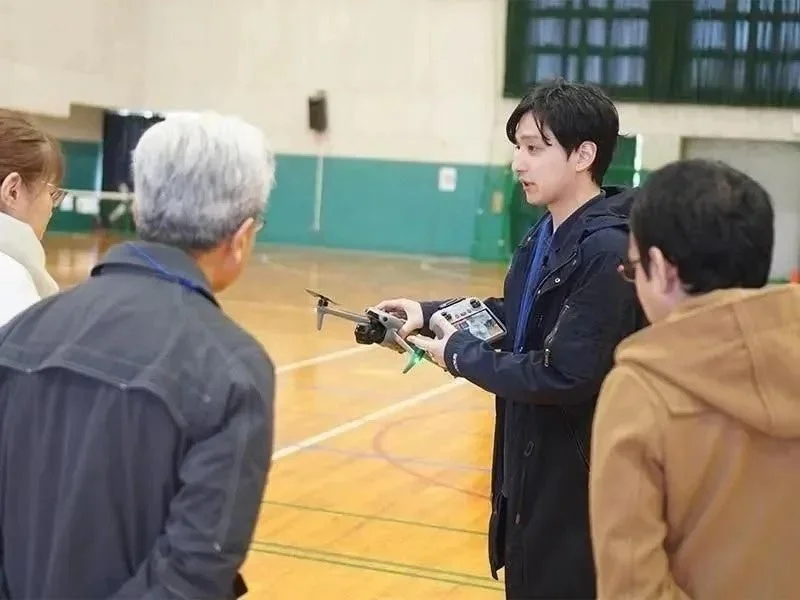 ドローン講習の様子