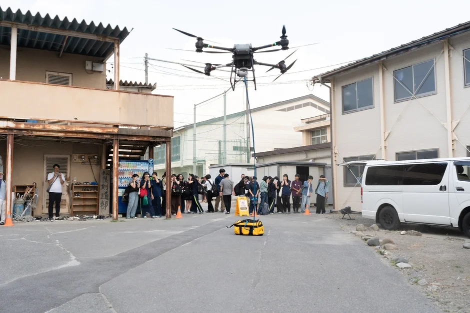 物資輸送ドローン「FlyCart」のデモンストレーション