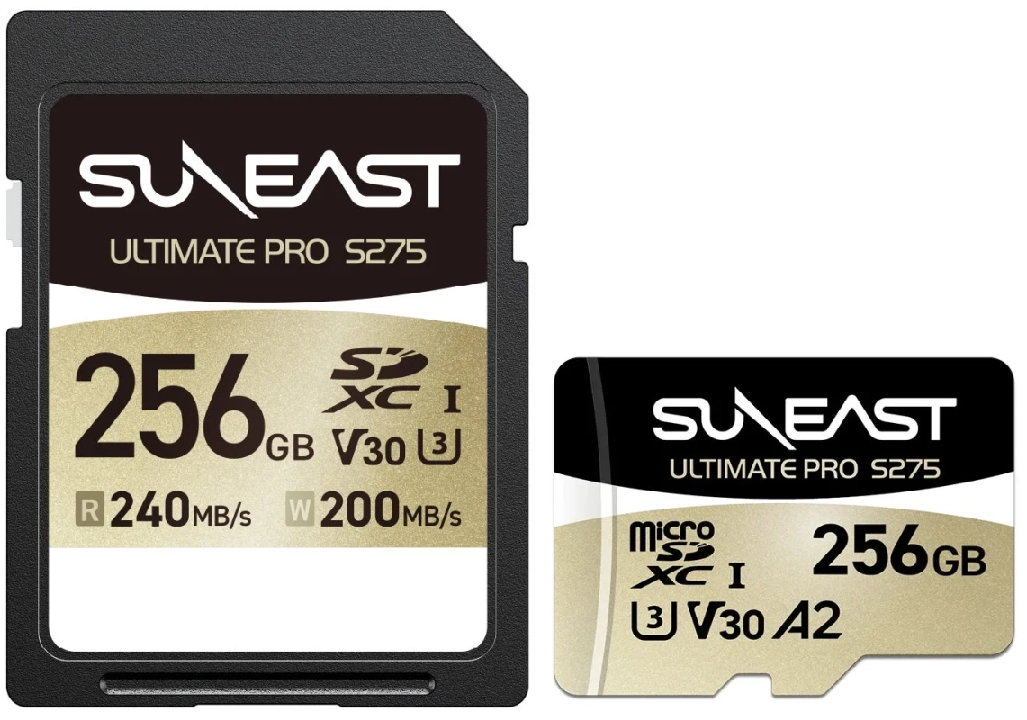 SUNEAST ULTIMATE PRO S275 GOLD series SD/microSDカード